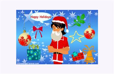 Create your Christmas Greeting card!