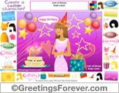 eCard for women to create original designs