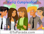 Feliz Cumpleaños de grupo