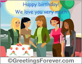 We love you very much!