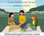 May our friendship last forever!