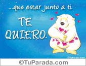 No hay nada que me haga más feliz...