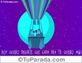 Cada día te quiero más.