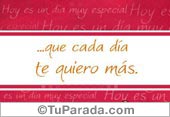 En este día especial...