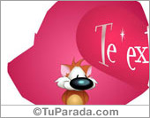 Tarjeta de te extraño