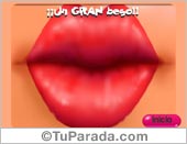 Un gran beso.