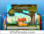 Tarjeta para mi novio