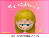 Te extraño