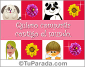 Quiero compartir contigo...