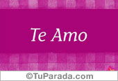Te amo en lila
