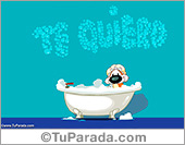 Te quiero con burbujas