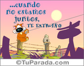 Te extraño mucho con barrilete