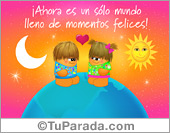 Tarjeta un sólo mundo