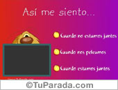 Así me siento...