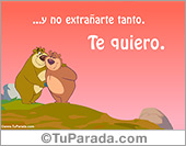 Para no extrañarte...