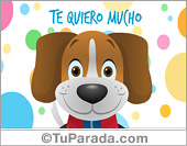 Una tarjeta con mensaje para ti