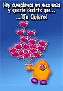Un mes más con globitos
