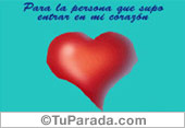 San Valentín corazón
