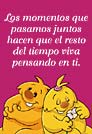 Los momentos...