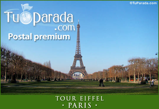 Tarjeta - Tour Eiffel