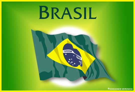 Bandera de Brasil - Tarjeta de la bandera de Brasil 
