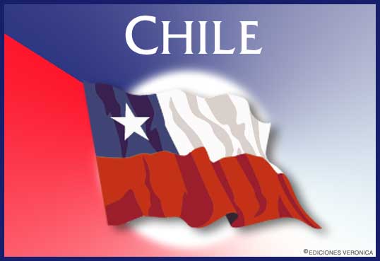 Tarjeta - Bandera de Chile