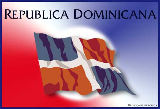 Tarjeta - Bandera de República Dominicana