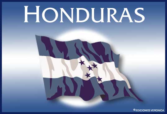Tarjeta - Bandera de Honduras