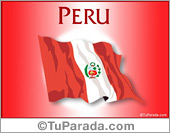 Bandera de Peru
