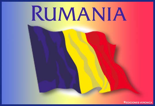Tarjeta - Bandera de Rumania