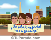 Tarjeta para amigos