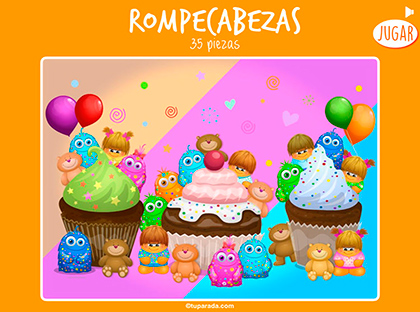 Rompecabezas - Cupcakes