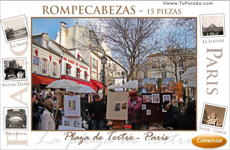 Montmartre - Rompecabezas