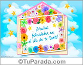 Felicidades en tu Santo