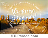 Comienza el invierno