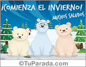 Comienza el invierno con osos