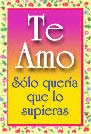 Te amo.