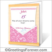 Printable card: Personalize Birthday Number - For Desktop