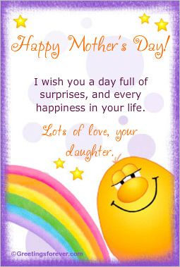 Ecard - Printable card: Happy Mother's Day