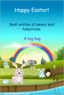 Ecard - Printable Easter card