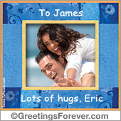 Ecards: Picture frame to send