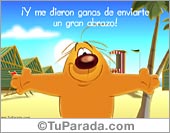 Un gran abrazo