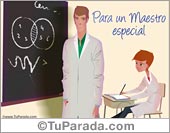 Tarjeta para maestros
