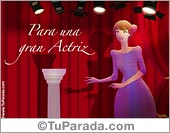 Para una gran actriz