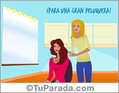 Para una gran peluquera