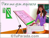 Tarjeta para arquitectas