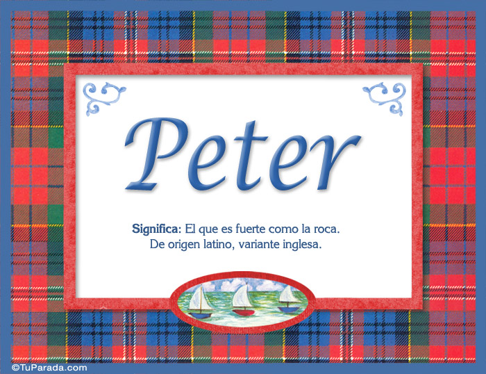 Nombre Peter - Significado y origen, Imagen Significado de Peter - Significado y origen