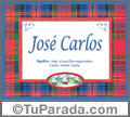 José Carlos - Significado y origen