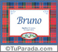 Bruno - Significado y origen