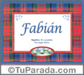 Fabian - Significado y origen